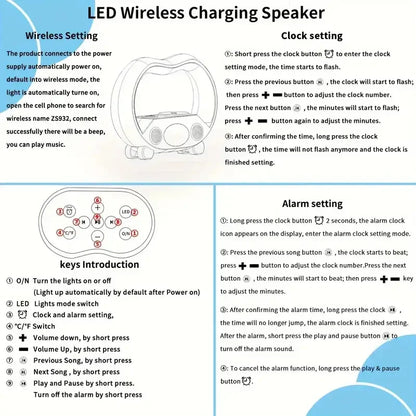 6-in-1 Wireless Charging Night Light