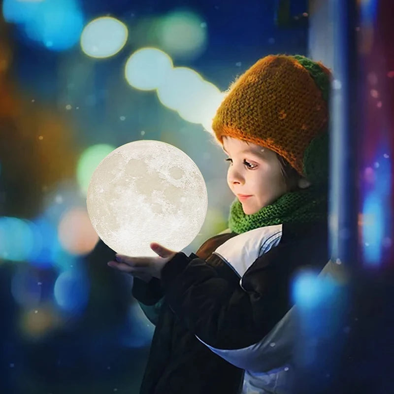 Moon Lamp – Rechargeable LED Night Light