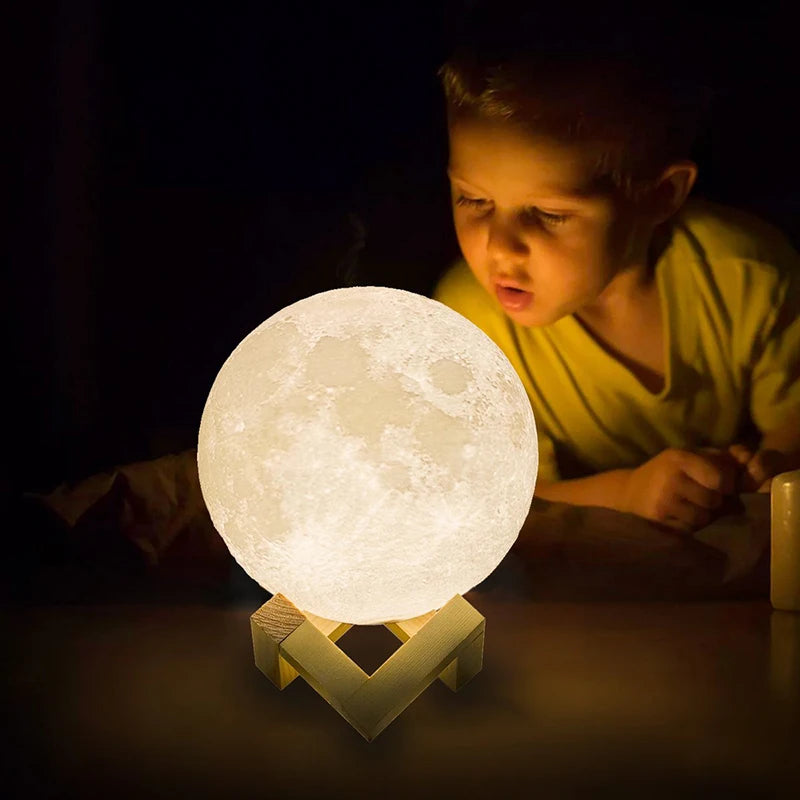 Moon Lamp – Rechargeable LED Night Light