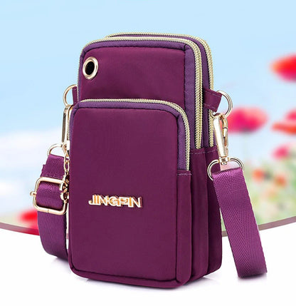 Waterproof Nylon Crossbody Bag for Women