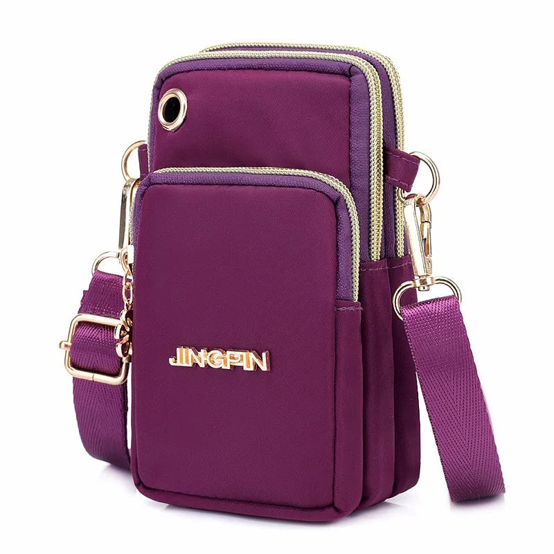 Waterproof Nylon Crossbody Bag for Women