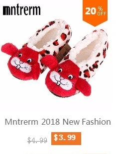 Cute Plush Indoor Slippers