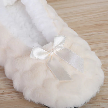 Cute Plush Indoor Slippers