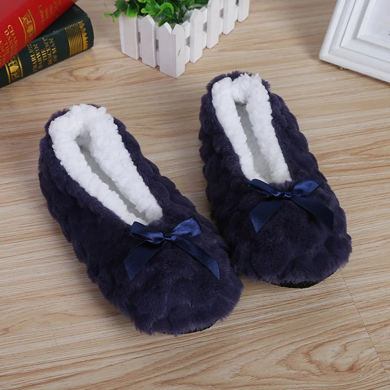 Cute Plush Indoor Slippers