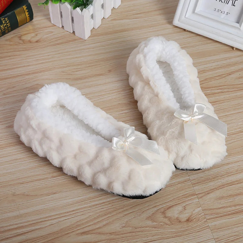 Cute Plush Indoor Slippers