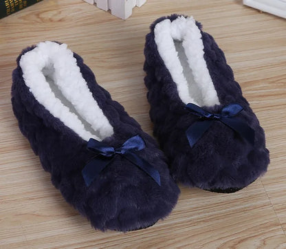 Cute Plush Indoor Slippers