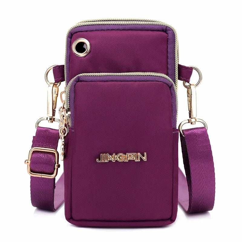 Waterproof Nylon Crossbody Bag for Women