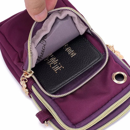 Waterproof Nylon Crossbody Bag for Women