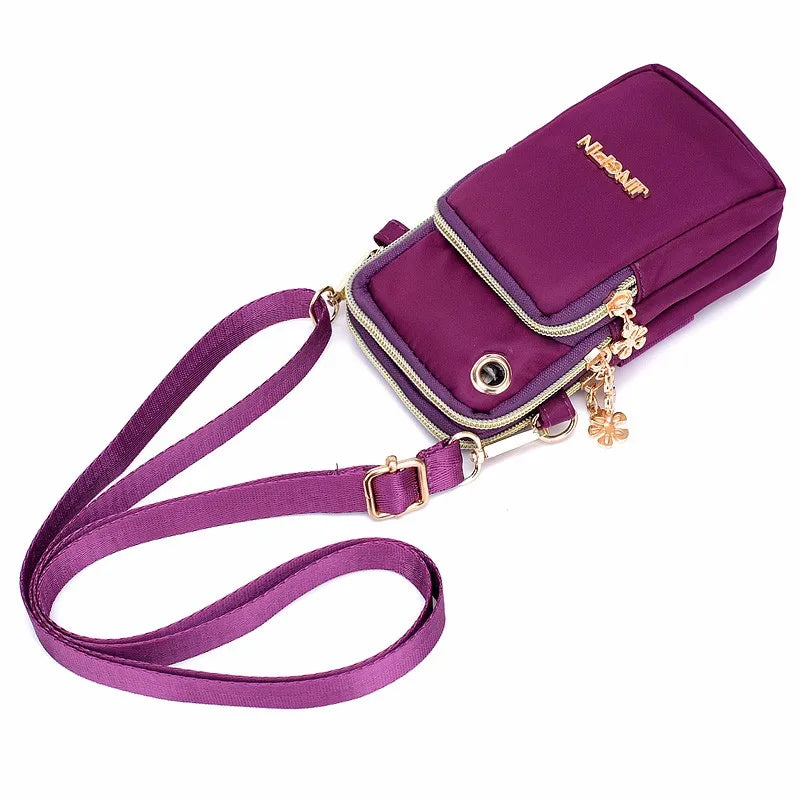 Waterproof Nylon Crossbody Bag for Women