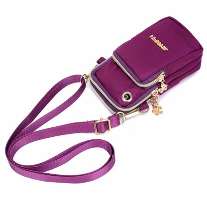 Waterproof Nylon Crossbody Bag for Women