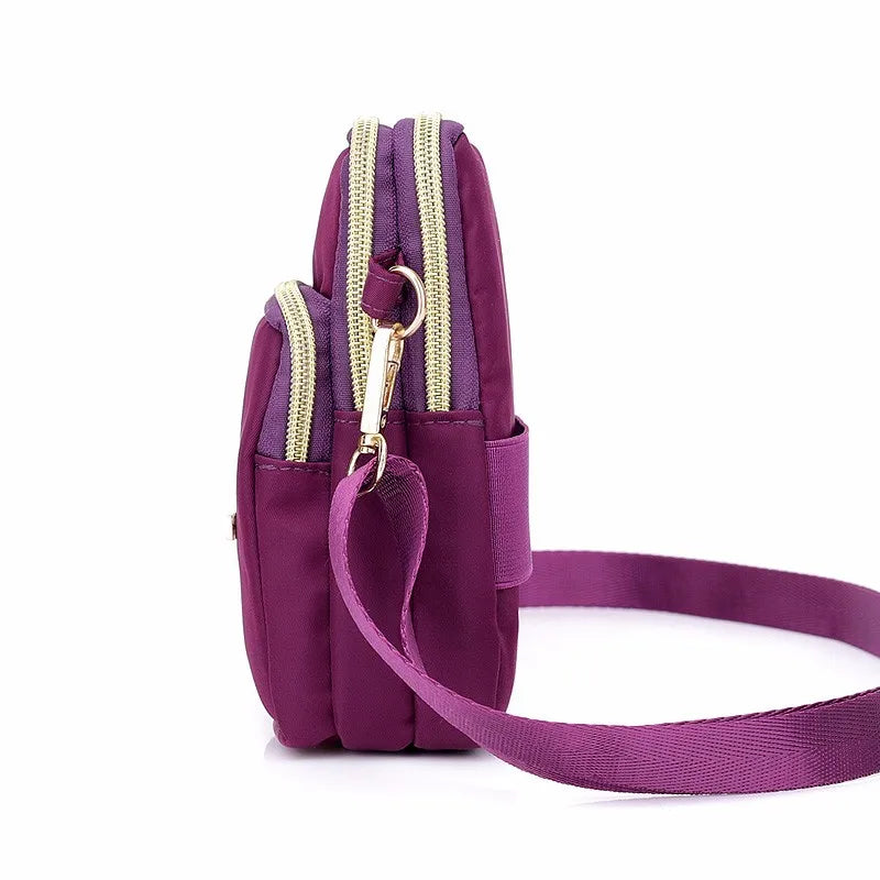 Waterproof Nylon Crossbody Bag for Women