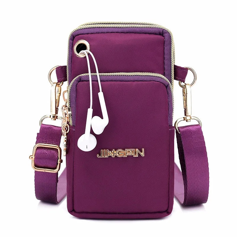 Waterproof Nylon Crossbody Bag for Women