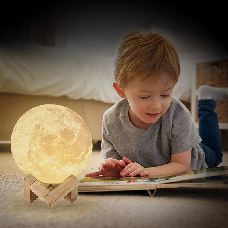 Moon Lamp – Rechargeable LED Night Light