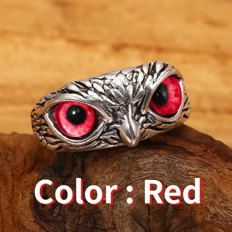 Trendy Adjustable Owl Ring