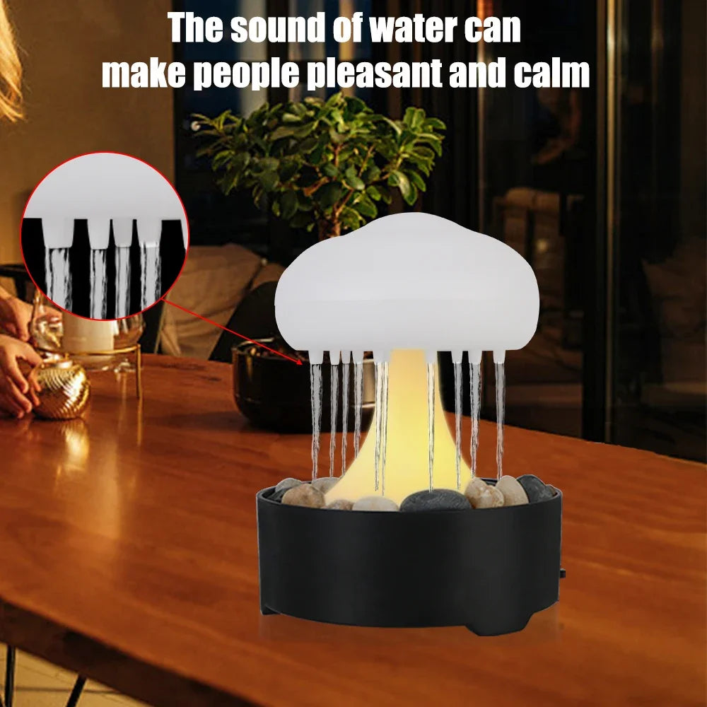 Mushroom Rain Cloud Night Light