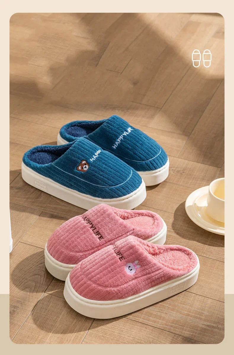 Warm Cotton Slippers