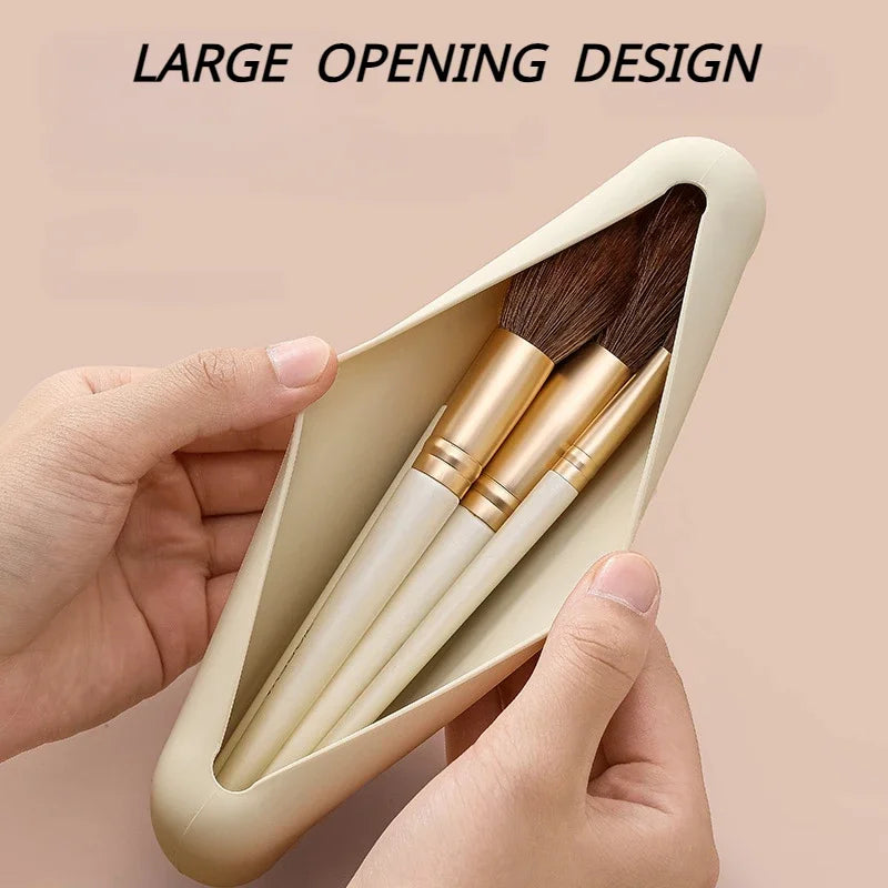 Silicone Travel Makeup Brush Holder