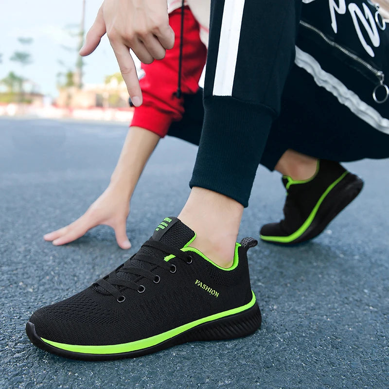 Men’s Breathable Knit Sneakers