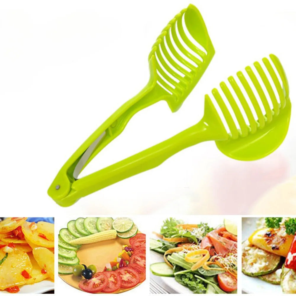 Stainless Steel Handheld Tomato & Lemon Slicer