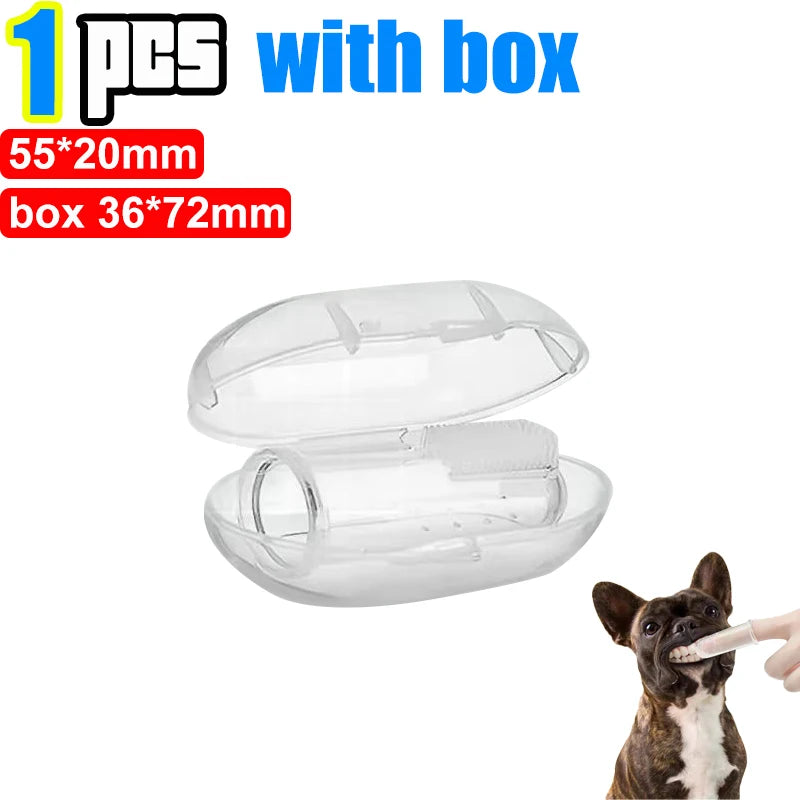 Silicone Pet Finger Toothbrush