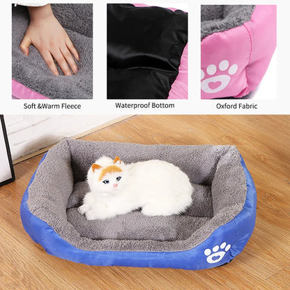 Large Plush Pet Bed