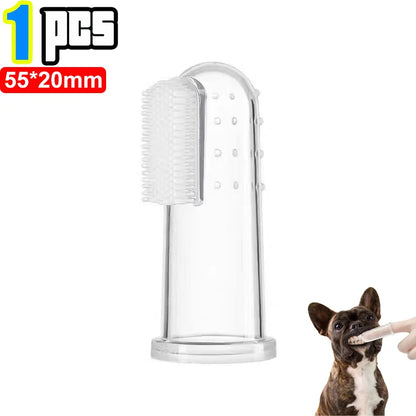 Silicone Pet Finger Toothbrush