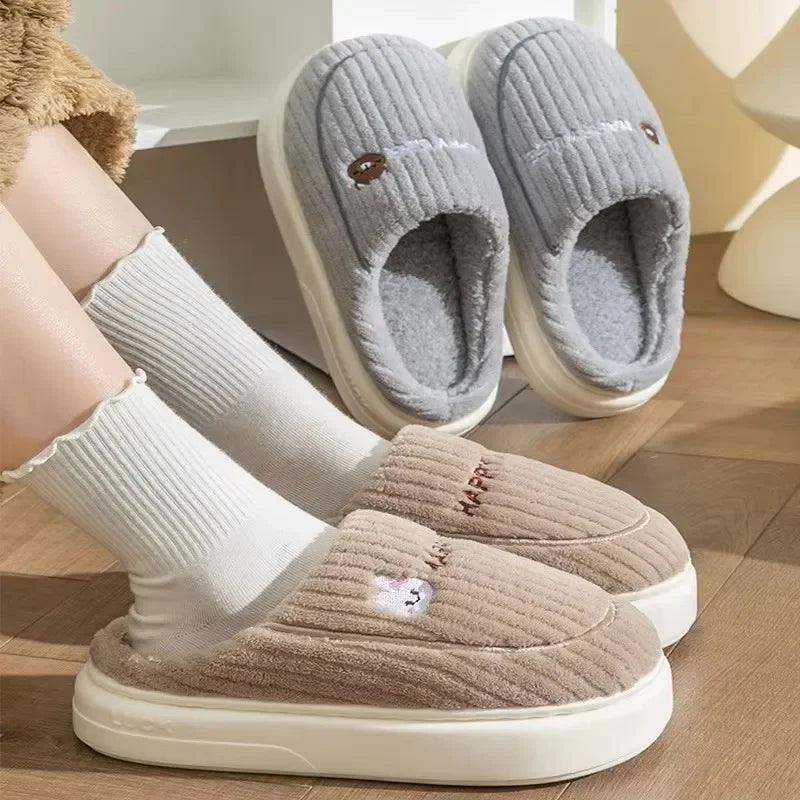 Warm Cotton Slippers