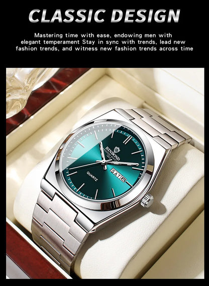 Men's Luxury Stainless Steel Watch