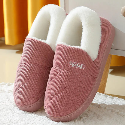 Evshine Fur Plush Slippers