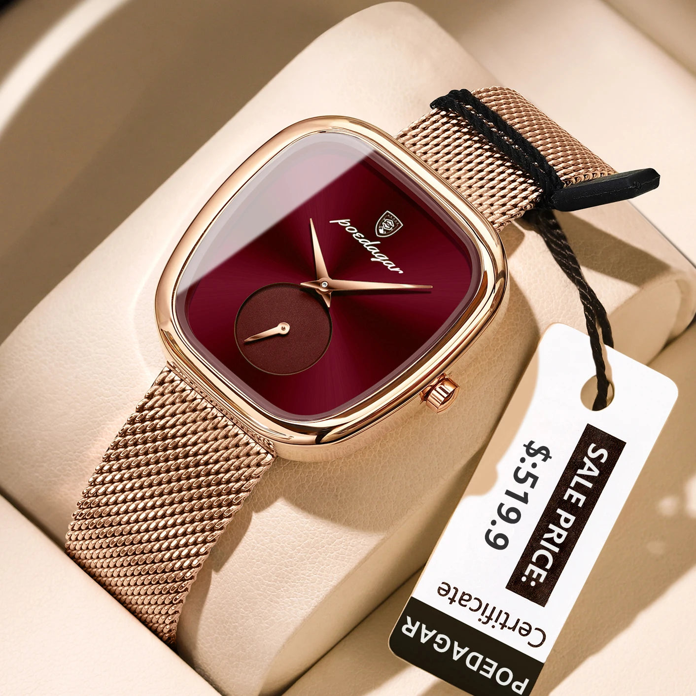 Women's Elegant Mesh Watch