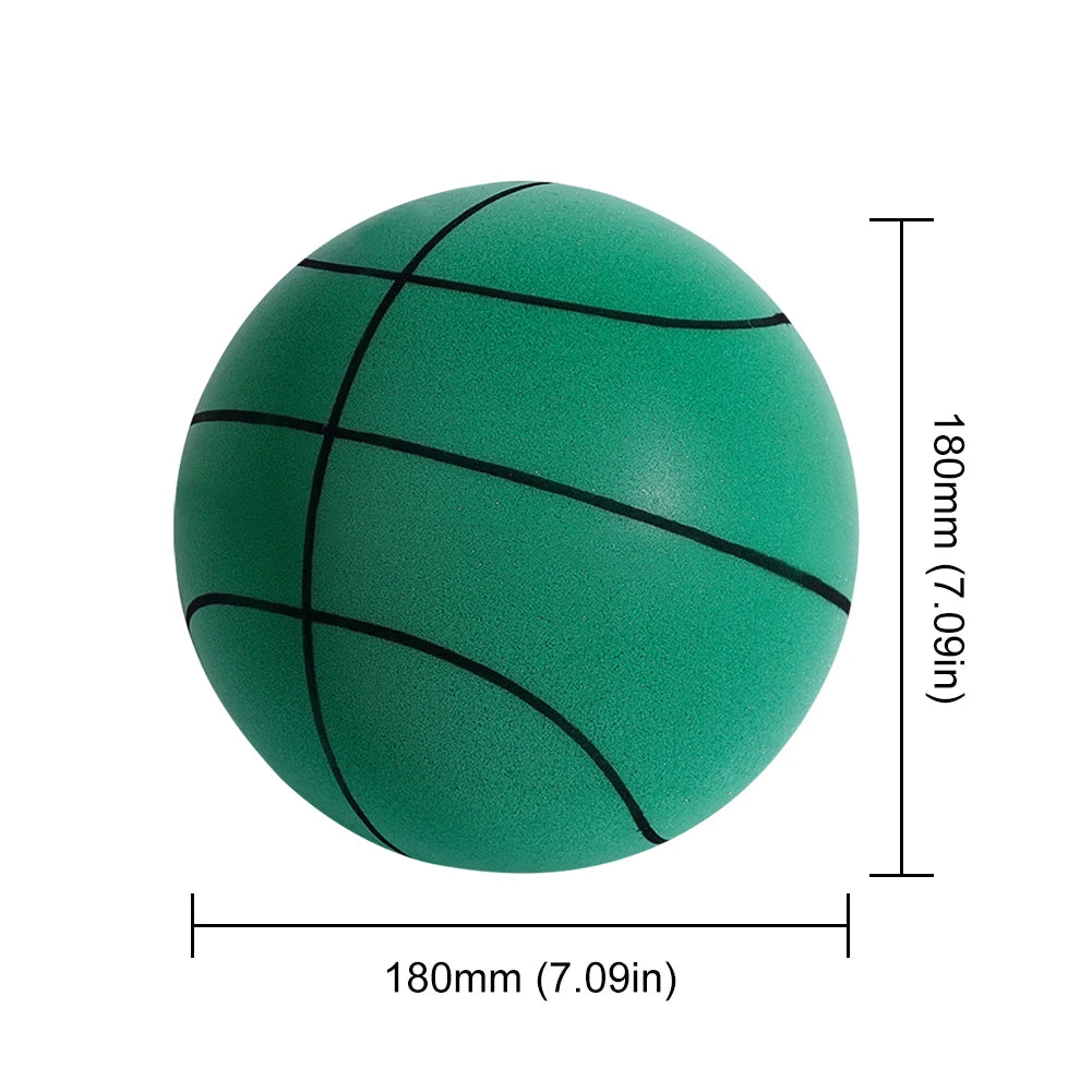 Indoor Silent Basketball – Soft Foam Mute Ball for Kids & Adults