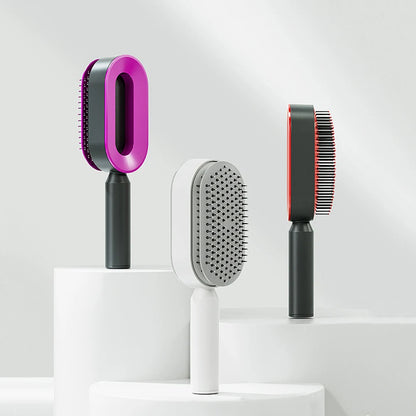 Self-Cleaning Hair Brush