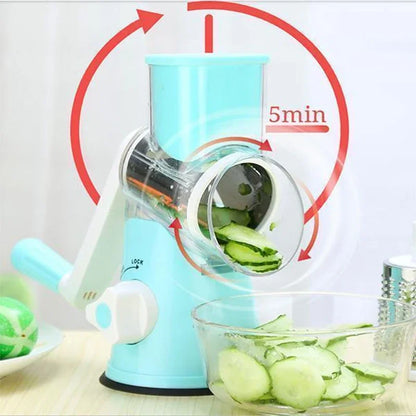 3-in-1 Manual Vegetable Slicer & Grater