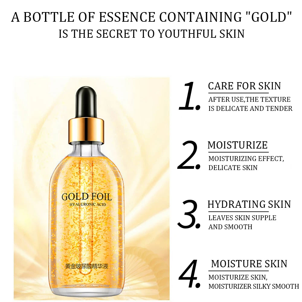 24K Gold Hyaluronic Acid Face Serum