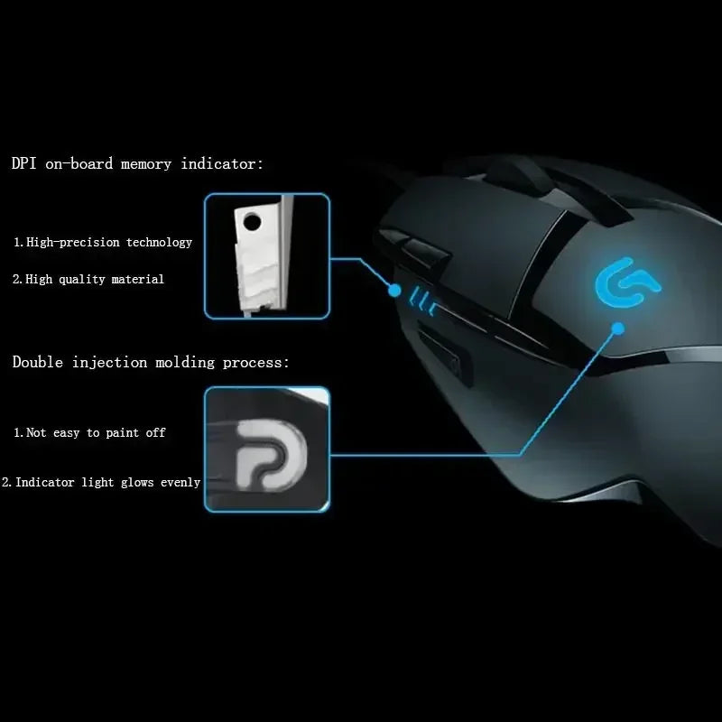 Logitech G402 Hyperion Fury Mouse