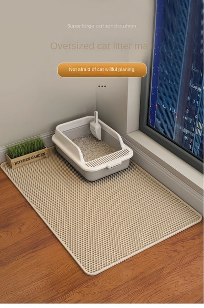 Non-Slip Waterproof Cat Litter Mat