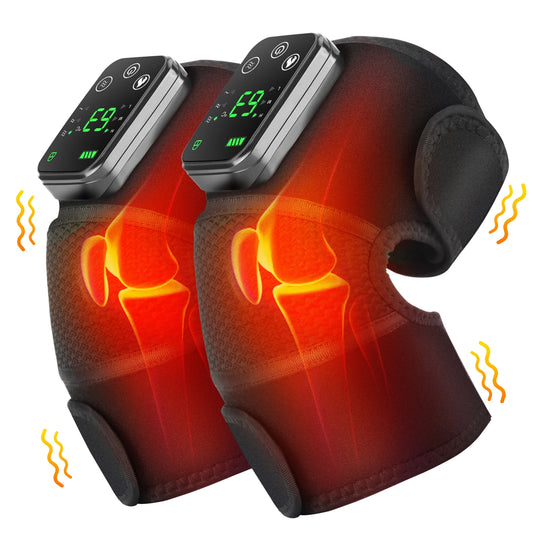 Thermal Knee Pad, Vibration & Massage Support for Knee