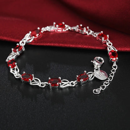 925 Sterling Silver Rope Chain Bracelet