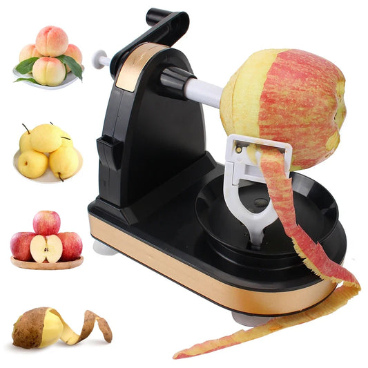 Hand-Cranked Apple Peeler & Slicer