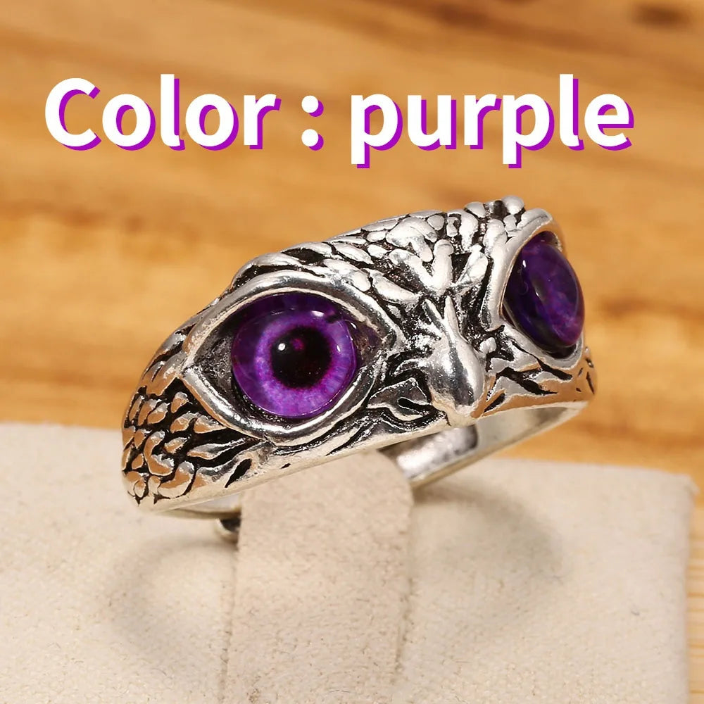 Trendy Adjustable Owl Ring