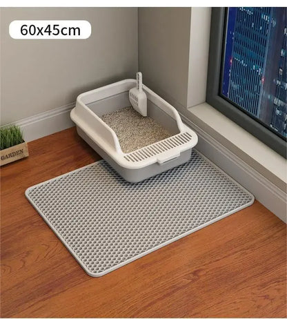 Non-Slip Waterproof Cat Litter Mat