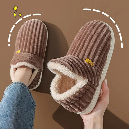 Evshine Fur Plush Slippers