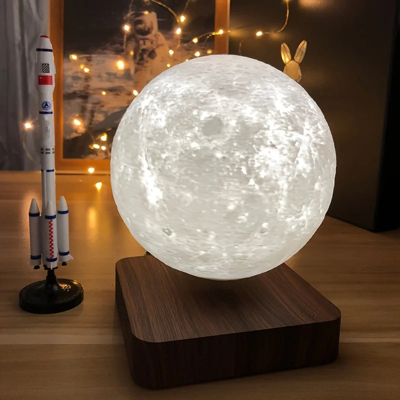 Levitating Moon Table Lamp