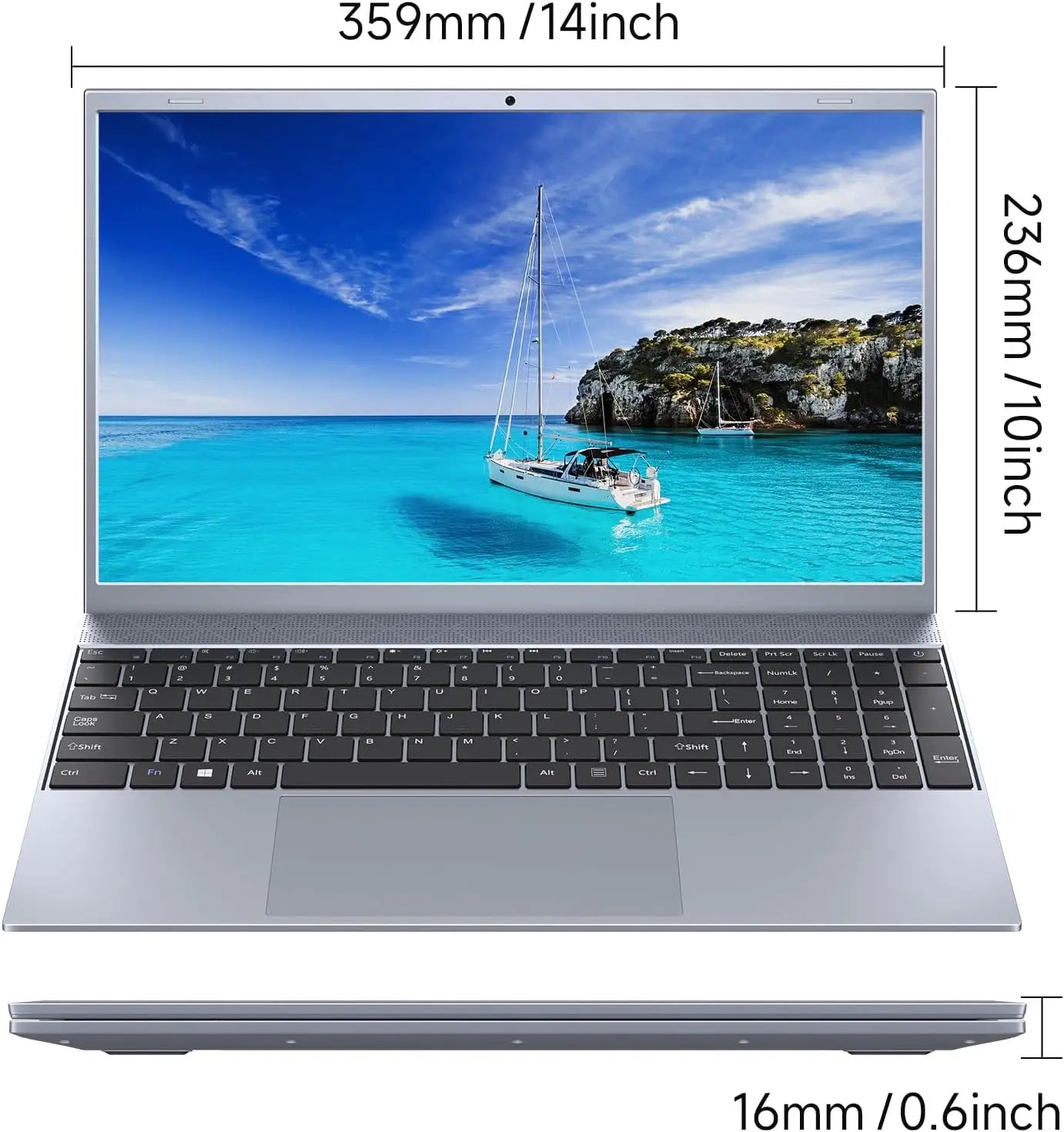 15.6" Laptop J3710