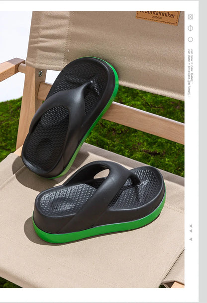 Trendy Platform Flip Flops