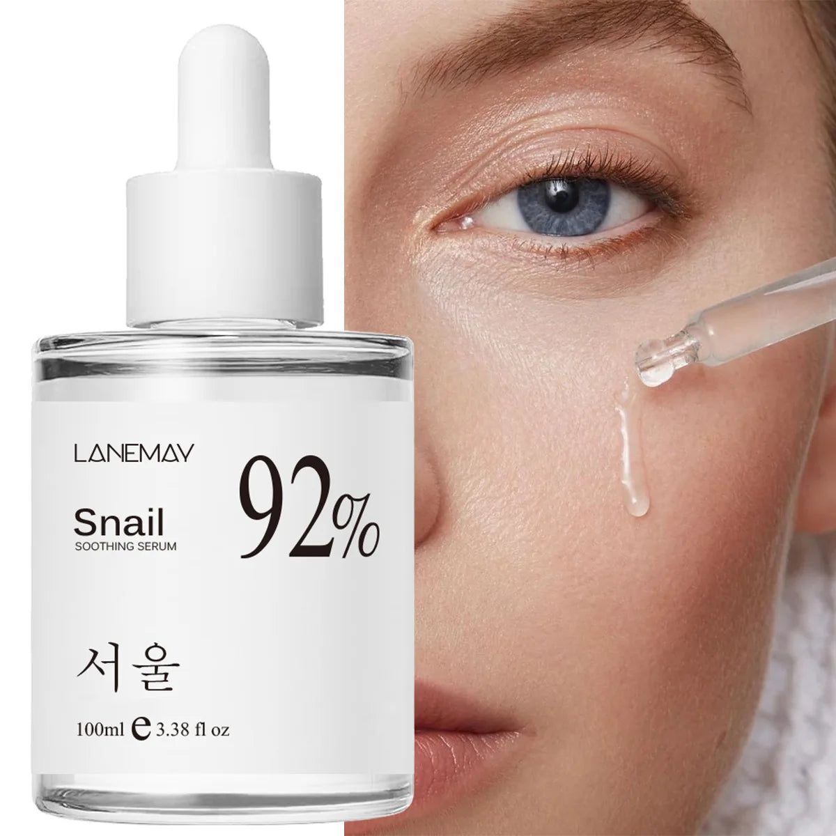 100ml 92% Snail Essence Face Serum