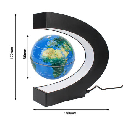 Levitating Floating Globe LED World Map