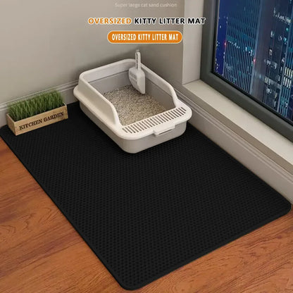 Non-Slip Waterproof Cat Litter Mat