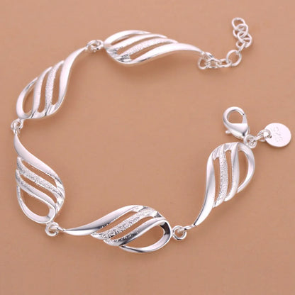 925 Sterling Silver Beaded Bracelet