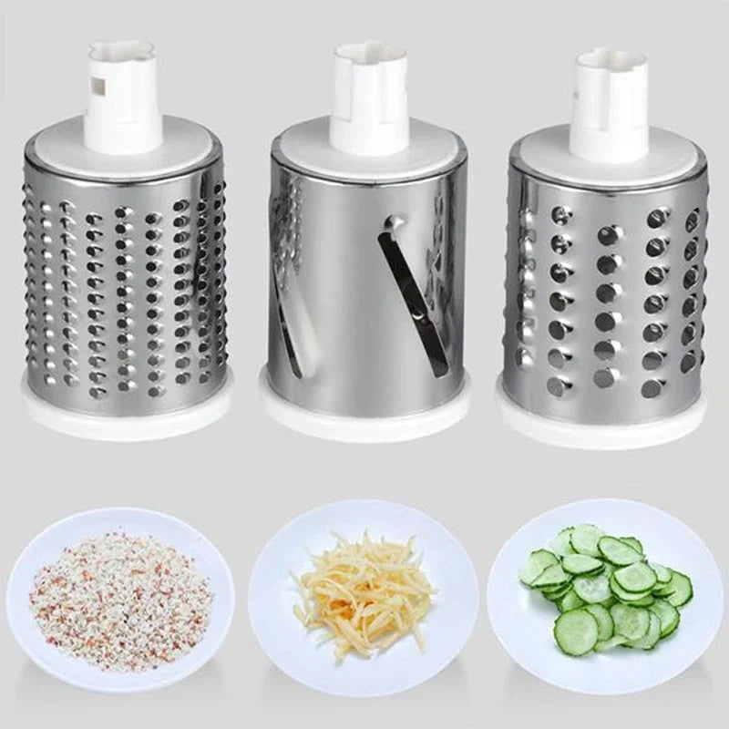 3-in-1 Manual Vegetable Slicer & Grater